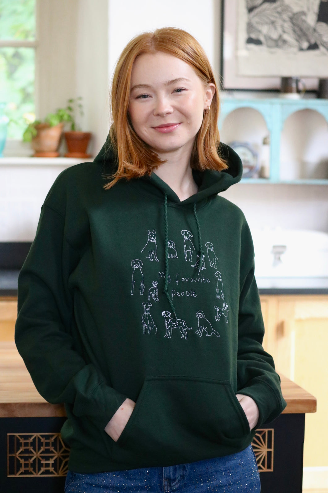 Dogs are my favourite people Hoodie