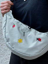 Load image into Gallery viewer, All Over Ladybird flower mix Cross Body Bag