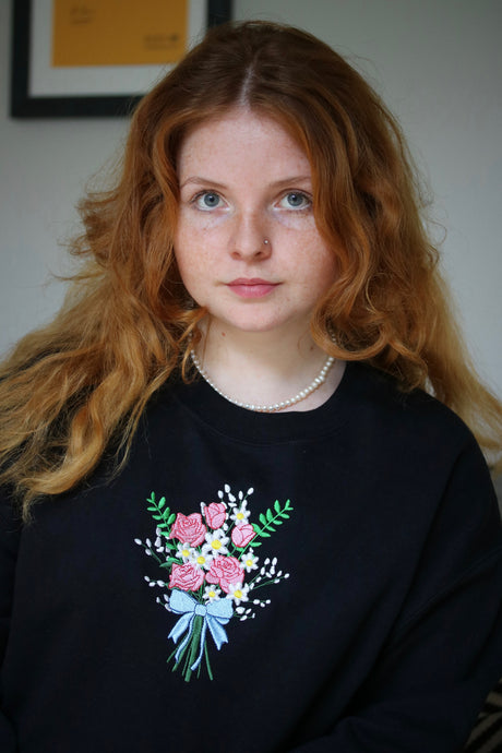 Rose Bouquet sweater