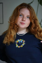 Load image into Gallery viewer, Mini Spring Wreath sweater
