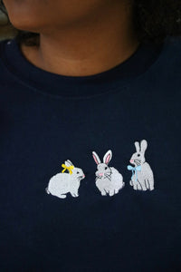 Trio of Rabbits Sweater