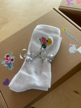 Load image into Gallery viewer, Super cute snuggly embroidered socks