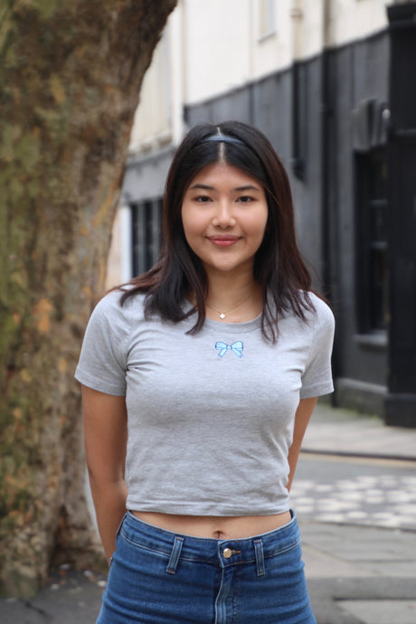 Fitted crop top