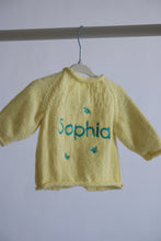 Load image into Gallery viewer, Up cycle your own baby cardigan