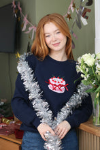 Load image into Gallery viewer, Embroidered celebration party cake sweater - with 3D bows