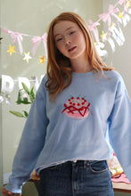 Load image into Gallery viewer, Embroidered celebration party cake sweater - with 3D bows