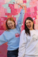 Load image into Gallery viewer, Embroidered celebration party cake sweater - with 3D bows