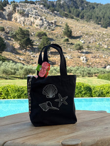 Shell trinket mini bag
