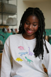 Coloured Dino Sweater