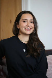 mini star embroidered sweater