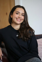 Load image into Gallery viewer, mini star embroidered sweater