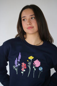 Summer Floral Sweater