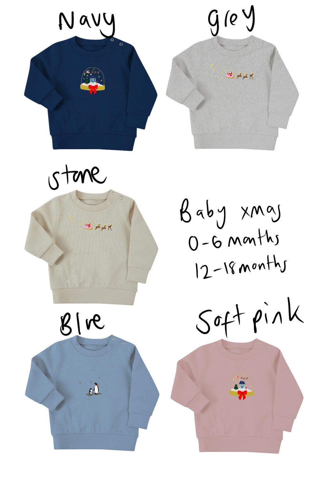 Baby Christmas sweaters