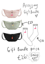 Load image into Gallery viewer, Accessory Gift Bundle - cross body bag plus socks! Saving £8
