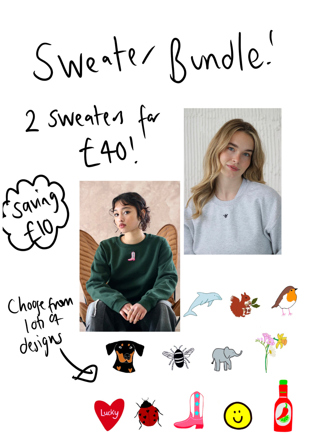 Sweater Bundle - Choice of Two