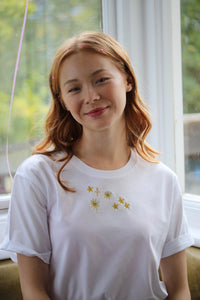 Constellation embroidered T-Shirt