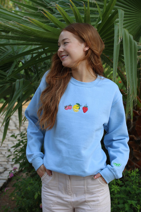 Berry fruit mix sweater