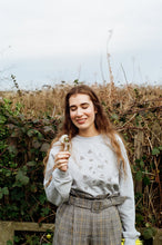 Load image into Gallery viewer, Lots of bugs embroidered sweater.