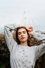 Load image into Gallery viewer, Lots of bugs embroidered sweater.