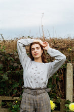 Load image into Gallery viewer, Lots of bugs embroidered sweater.
