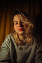 Load image into Gallery viewer, Mini smiley stop worrying embroidered sweater