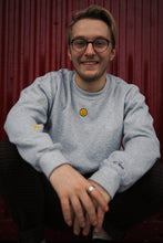 Load image into Gallery viewer, Mini smiley stop worrying embroidered sweater