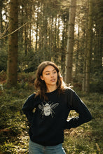 Load image into Gallery viewer, Extra special Embroidered BIG bee sweater