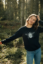 Load image into Gallery viewer, Extra special Embroidered BIG bee sweater