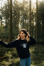 Load image into Gallery viewer, Extra special Embroidered BIG bee sweater