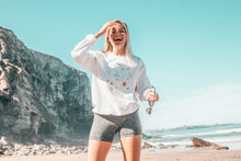 Load image into Gallery viewer, Metallic Star embroidered sweater