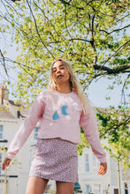 Load image into Gallery viewer, Embroidered big doodle bee sweater
