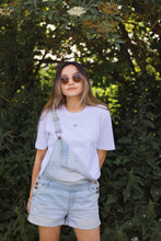 Load image into Gallery viewer, Mini butterfly embroidered organic t-shirt