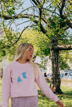 Load image into Gallery viewer, Embroidered big doodle bee sweater