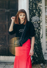 Load image into Gallery viewer, Stop buggin me embroidered slogan sweater