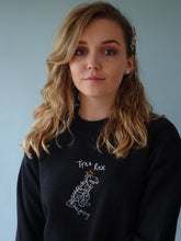 Load image into Gallery viewer, Tree rex embroidered Christmas sweater