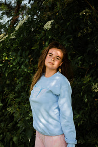 The Fancy Holographic butterfly sweater