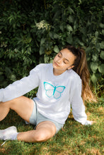 Load image into Gallery viewer, The Fancy Holographic butterfly sweater
