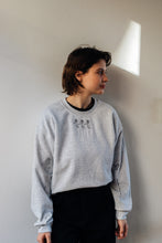 Load image into Gallery viewer, Embroidered rose sweater with sleeve details