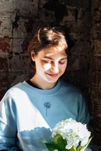 Load image into Gallery viewer, Embroidered tattoo style sweater with sleeve details