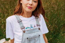 Load image into Gallery viewer, Trio of colourful moths t-shirt