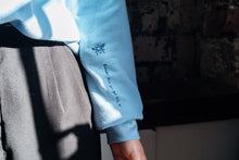 Load image into Gallery viewer, Embroidered tattoo style sweater with sleeve details