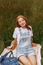 Load image into Gallery viewer, Trio of colourful moths t-shirt