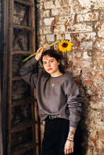 Load image into Gallery viewer, Sunflower embroidered sweater