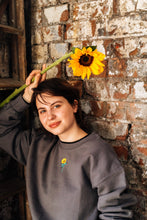 Load image into Gallery viewer, Sunflower embroidered sweater