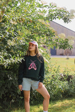 Load image into Gallery viewer, Embroidered large moth sweater