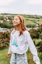 Load image into Gallery viewer, Embroidered large moth sweater