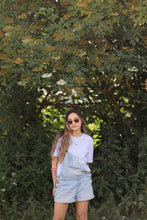 Load image into Gallery viewer, Mini butterfly embroidered organic t-shirt