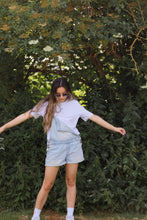 Load image into Gallery viewer, Mini butterfly embroidered organic t-shirt