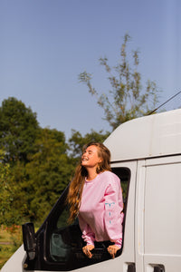 The Amy Butterfly sleeve sweater