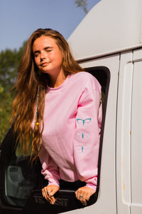 The Amy Butterfly sleeve sweater